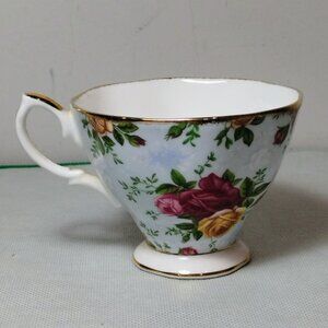 Royal Albert Old Country Roses Blue Damask Teacup ONLY